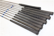c.1965 Set of Tony Lema Clubs Irons 2-9 & Dual Wedge Woods Driver 2-3-4 Putter Brass