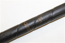 Ben Sayers The Pencil Putter - All Original Long Leather Grip Stamped Ben Sayers - 30 Long
