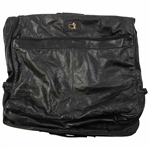 Augusta National Golf Club Masters Tournament Black Leather Garment Bag - Used