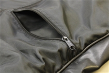 Augusta National Golf Club Masters Tournament Black Leather Garment Bag - Used