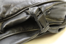 Augusta National Golf Club Masters Tournament Black Leather Garment Bag - Used