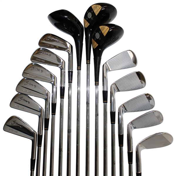 1990 Seve Ballesteros Limited Edition USA 691/999 Dunlop Iron Set & Woods in Original Boxes