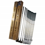 1990 Seve Ballesteros Limited Edition USA 691/999 Dunlop Iron Set & Woods in Original Boxes