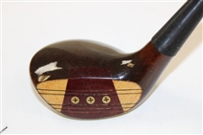 Gay Brewer's Game Used H&B PowerBilt 4 Wood with 'Gay Brewer 1-16-85' on Sole w/Shaft Sticker