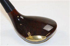 Gay Brewer's Game Used H&B PowerBilt 4 Wood with 'Gay Brewer 1-16-85' on Sole w/Shaft Sticker