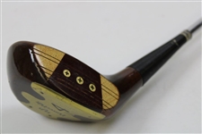 Gay Brewer's Game Used H&B PowerBilt 4 Wood with 'Gay Brewer 1-16-85' on Sole w/Shaft Sticker
