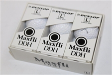 Gay Brewer's Dunlop Maxfli DDH Half Dozen Large Size Golf Balls From Taiheiyo Masters