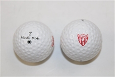 Gay Brewer's Dunlop Maxfli DDH Half Dozen Large Size Golf Balls From Taiheiyo Masters