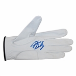 John Dalys Signed Personal The Lion Logo Left-Handed White Golf Glove JSA ALOA