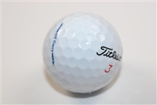 Bernhard Langer Signed Titleist Augusta National Golf Club Logo Golf Ball JSA ALOA