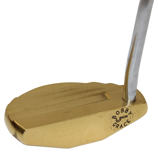 Jim Albus 1995 Dominion Classic Winner Bobby Grace The Fat Lady Sings Gold Plated Putter