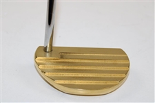Jim Albus 1995 Dominion Classic Winner Bobby Grace The Fat Lady Sings Gold Plated Putter