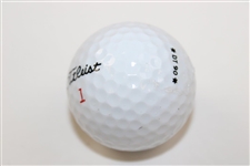Larry Nelson Signed Titleist PGA National Logo Golf Ball JSA ALOA