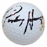 Padraig Harrington Signed Titleist Carnoustie Golf Links Logo Golf Ball JSA ALOA