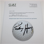 Padraig Harrington Signed Titleist Carnoustie Golf Links Logo Golf Ball JSA ALOA