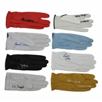 Furgol, Littler, Jones & Five (5) other US Open Champions Signed Golf Gloves JSA ALOA