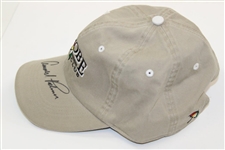 Arnold Palmer Signed Latrobe Country Club Khaki Hat JSA ALOA