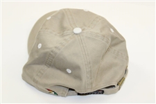 Arnold Palmer Signed Latrobe Country Club Khaki Hat JSA ALOA