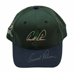 Arnold Palmer Signed Arnold Palmer Latrobe Country Club Green w/Navy Hat JSA ALOA