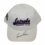 Arnold Palmer Signed Latrobe Country Club White Hat JSA ALOA