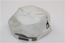 Arnold Palmer Signed Latrobe Country Club White Hat JSA ALOA