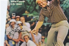 Jack Nicklaus Signed 1980 Golf World Us Open Cover Only JSA ALOA