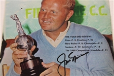 Jack Nicklaus Signed 1967 Golf World Cover Only JSA ALOA