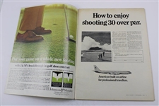 Jack Nicklaus And Arnold Palmer Signed 1966 Golf Digest Magazine JSA ALOA