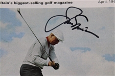 Jack Nicklaus Signed 1966 Golf World Magazine JSA ALOA