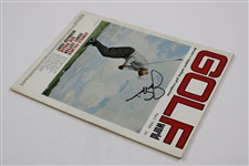 Jack Nicklaus Signed 1966 Golf World Magazine JSA ALOA