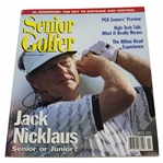 Jack Nicklaus Signed 1994 Senior Golfer Magazine JSA ALOA