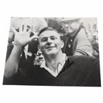 Arnold Palmer Signed Black And White Photo JSA ALOA