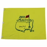 Doug Ford Signed 2011 Masters Embroidered Flag with 57 JSA ALOA