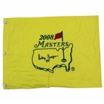 Billy Casper Signed 2008 Masters Embroidered Flag with 1970 JSA ALOA