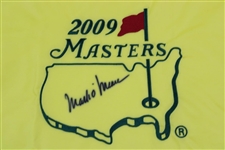 Mark O'Meara Signed 2009 Masters Embroidered Flag JSA ALOA