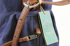 Ltd Ed Augusta National GC Masters Exclusive MacKenzie Fabric Navy Golf Bag