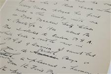 George Low Signed 1935 Handwritten Letter to George Jacobus on Personal Letterhead 9/22 JSA ALOA