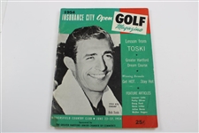 Bob Goalby & Billy Maxwell Signed Insurance City Open Programs w/1954 Insurance City Program JSA ALOA