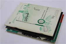 Bob Goalby & Billy Maxwell Signed Insurance City Open Programs w/1954 Insurance City Program JSA ALOA