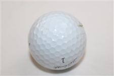 Wyndham Clark Signed Titleist Pro-V 1 Tour Ball JSA ALOA