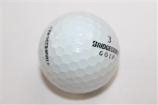 Viktor Hovland Signed The Presidents Cup Logo Bridgestone Golf Ball JSA ALOA
