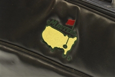 Large Masters Tournament Logo Black Duffel Bag with Strap