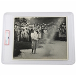 c.1960s Bobby Jones Type II Authentic Blasts Out of Sand Trap Julian P. Graham Photo PSA #84376075