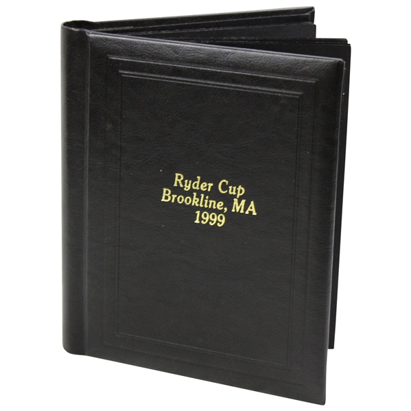 1999 The Ryder Cup at The Country Club Brookline, Ma. Photo Binder