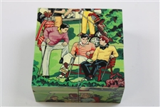 1991 Jeff Samborski Ltd Ed Handmade Solid Maple Golf Themed Cube Puzzle Dice #38/350