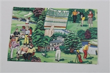 1991 Jeff Samborski Ltd Ed Handmade Solid Maple Golf Themed Cube Puzzle Dice #38/350
