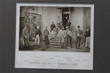 c.1900 Woodburytypes Golf Images of Pro Players on Leith Links in 1867