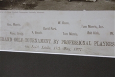c.1900 Woodburytypes Golf Images of Pro Players on Leith Links in 1867