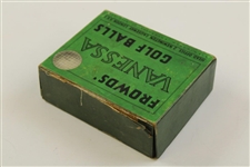 Vintage Frowds' Vanessa Golf Balls Box 