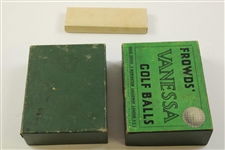 Vintage Frowds' Vanessa Golf Balls Box 